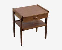 Alpine furniture flynn mid century modern 2 drawer nightstand, 15 l x 18 w x 26 h, acorn. Mid Century Modern Scandinavian Teak Nightstand 1950s Selency
