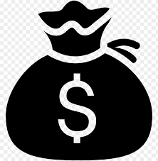 Download Money Bag Filled Icon Cost Icon Free Png Free Png Images Toppng