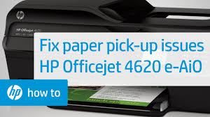 How to download and instal for windows. Fixing Paper Pick Up Issues Hp Officejet 4620 E All In One Printer Hp Youtube