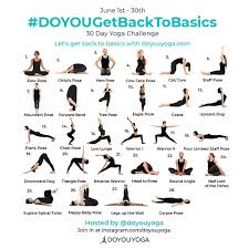 Doyouyoga Com On Instagram Get Ready To Join The June Challenge Doyougetbacktobasics Starti 30 Day Yoga Challenge Yoga Challenge Yoga Everyday