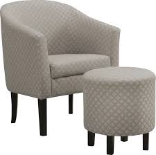 Belcaro Light Gray Accent Chair Light Grey Accent Chair Accent Chairs Chair And Ottoman Set