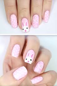 On the one hand, fashion spring nail trends 2018 particularly include old classic options. Easy Easter Nails Simple Spring Nail Design Cute Diy Nail Art