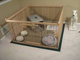 A Distinctive Home Within A Home Exercise Pen Ready To Finish Solid Red Oak W Floor Indoor Dog Kennel Indoor Dog Pen Diy Dog Kennel