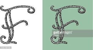 Obecné slovo pro symboly v písmu je grafém (znak). Pismeno F Puvodni Ozdobne Pismo Marina Klipartove Obrazky