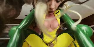 Kenna James As ROGUE From X-MEN 97 Does Dick Sucking Instead Of Life  Sucking
