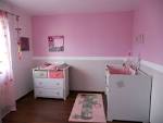 Idee deco chambre de bebe fille image