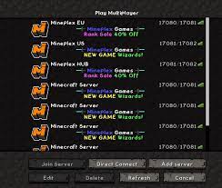 This server is compatible with java and cracked players. Resource Texture Pack Guide Mineplex