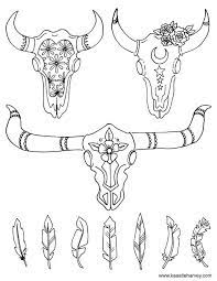 Printable cow sugar skull pitbull advanced calavera coloring page. Cow Skull Coloring Book Page Free Printables Kaaaatie Harvey Skull Coloring Pages Coloring Book Pages Free Cow Skull