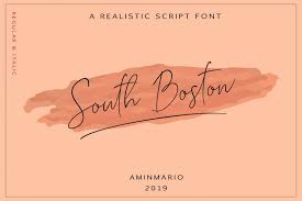 Check spelling or type a new query. Realistic South Boston Free Script Font Ltheme