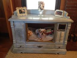 Old Tv Dog Bed Im So Doing This Pet Furniture Diy Dog Bed Tv Dog Beds