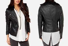 Reallycute Cheap Womens Leather Jackets 02012026 Motorcycle Jacket Women Cheap Leather Jacket Leather Jackets Women