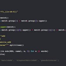 Js remove whitespace and pascal case. Snake Case To Camel Case And Back Using Regular Expressions And Python Dev Community