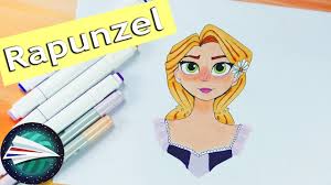 De makkelijkste manier om iets na te tekenen is met gebruik van een model. Rapunzel Tekenen Disney Rapunze Leren Tekenen En Kleuren Voor Kinderen Youtube