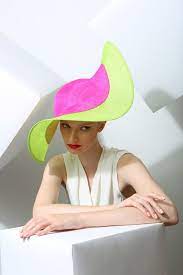 Philip Treacy London Neon Wave Philip Treacy Hats Wedding Hats Fancy Hats