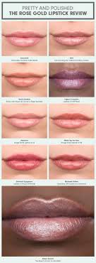 Pretty And Polished The Rose Gold Lipstick Review Rose Gold Lipstick Lipstick