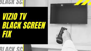 I believe it to be the picture. Vizio Tv Black Screen Fix Try This Youtube