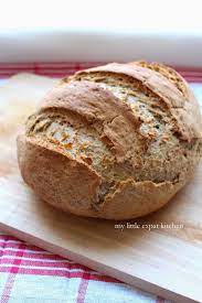 The dough felt like the clay that you would use to make pottery and never feels like a wheat dough. Greek Barley Bread Barley Bread Recipe Barley Recipe Healthy Greek Bread