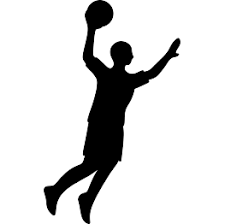 Basketball Player Silhouette Free Svg Silhouette Free Silhouette Free Basketball