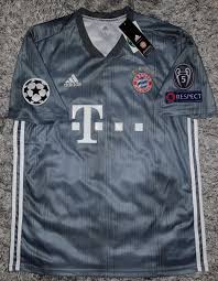 Bayern munich 2013 champions league winner munich adidas jersey trikot shirt. Bayern Munich Third Football Shirt 2018 2019 Sponsored By T Mobile