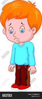 Check spelling or type a new query. Cartoon Sad Boy Vector Photo Free Trial Bigstock