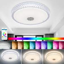Explore the range of modern and stylish chandeliers, downlights, spotlights, recessed lights & more. 48w Rgb Led Starlight Ceiling Light Lamp App Remote Infrared Control Dimmable Color Changing Light Buy From 77 On Joom E Commerce Platform