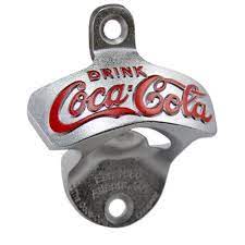 4.5 out of 5 stars. Tablecraft Coca Cola Coke Wall Mount Stationary Bottle Opener Ebay