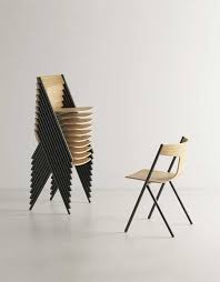 Quadra Chair By Viccarbe Stackable Chairs Contemporary Furniture Design Chair