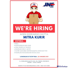 Maybe you would like to learn more about one of these? Lowongan Kerja Jne Express Agen Soekarno Hatta Kediri Januari 2021