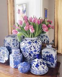 Designer Look Less Money Great Home Decor Sources White Home Decor Blue And White Vase White Decor