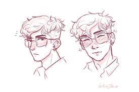 Ren Headshots By Timidoodle Boy Hair Drawing Guy Drawing Anime Boy Hair