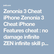 Zenonia 3 Hack For Iphone Zenonia 3 Hack Iphone Features Cheat No Damage Infinite Zen Infinite Skill Points Infinite St Cheating Iphone Features Iphone