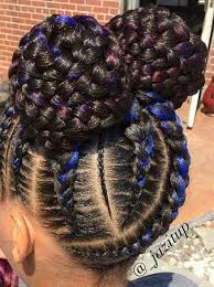 Wild curlsif you have curly locks this hairstyle is a wonderful choice but only if you are not afraid of a little. Braided Ombre Buns Girls Braided Hairstyles Kids Black Girl Braided Hairstyles Black Kids Braids Hairstyles