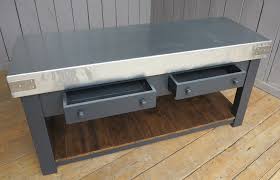 Check spelling or type a new query. Natural Zinc Butchers Block With Drawers And Shelf