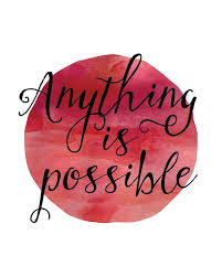  Anything Is Possible Print Inspirational Quote Print Positive Print Positive Thinking Inspirational Quotes Anything Is Possible Art Supplies Aesthetic