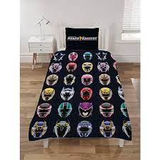 Otherwise this is a great bedroom set and has completely captured us and our sons heart! Power Rangers Single Duvet Set Home George At Asda