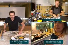 Tous En Cuisine Avec Cyril Lignac M6 Une Telespectatrice Rembarre Son Mari En Direct Video