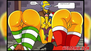 Superlatively good ass scenes from The Simptoons - Simpsons porn