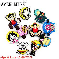 These are the attacks he uses with two swords. Single Sale 1pcs Pvc Shoe Charms Luffy Shoe Accessories Cartoon One Piece Shoe Decoration For Croc Jibz Kid S Party X Mas Gift Shoe Decorations Aliexpress