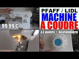 Machine A Coudre Pfaff Lidl Element 1070s Singer Tradition 2282 Copie Conforme Youtube Pfaff Overlocker Sewing Machine