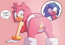 Amy Rose And Sonic The Hedgehog (sonic The Hedgehog (series) And Etc)  Created By Scrabble007 | Yiff-party.com