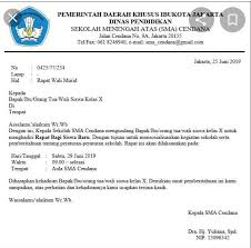 Buatlah Contoh Surat Resmi Brainly Co Id