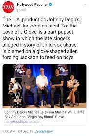 The whole thing, even 'Johnny Depp's Michael Jackson musical' :  r/BrandNewSentence