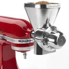 Kitchenaid also offers their own meat grinder attachment for about $10 more. Buy Kitchenaid Grain Mill Stand Mixer Attachment Up To 68 Off