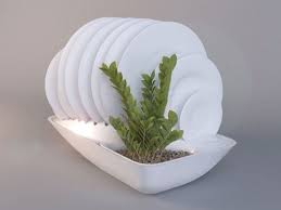 Fluidity Dish Rack Planter By Designlibero Dish Rack Drying Dish Racks Drying Rack