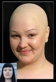 31 Days Of Halloween Makeup Day 5 10 Tips For Applying A Bald Cap Bald Cap 31 Days Of Halloween Makeup Theatrical Makeup