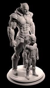 Superheroes Oscar Perez Ayala Character Design Art Toy Character Art