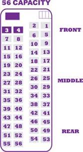 55 Passenger Bus Seating Chart Template Bedowntowndaytona Com