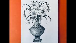 Then the outlines are inked in, and in the final steps of. Download How To Draw A Flower Vase Pencil Drawing Mp4 Mp3 3gp Naijagreenmovies Fzmovies Netnaija