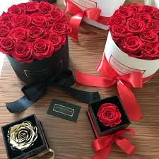 Coleccion Rosas Preservadas Caja Medio The Prestige Roses Espana Caja De Rosas Rosas Preservadas Rosas