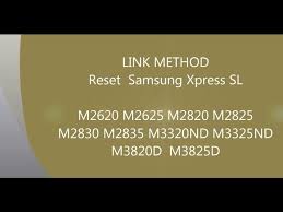 It is available to install for models from manufacturers such as samsung and others. Fix Firmware Reset Samsung Sl M 2620 2625 2820 2825 2830 2835 3320nd 3325nd 3820d 3825d Link Method Youtube